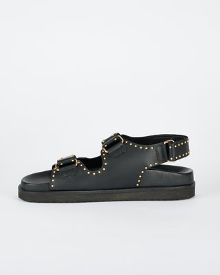 Moxy Footbed Black/Gold