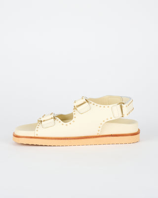 Moxy Footbed Off White/Gold