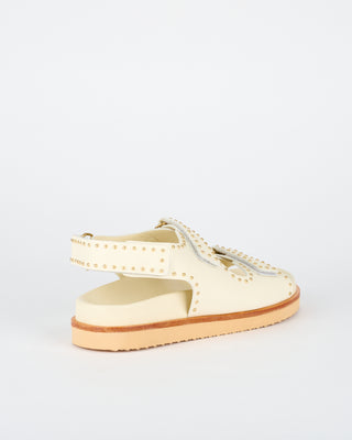 Moxy Footbed Off White/Gold