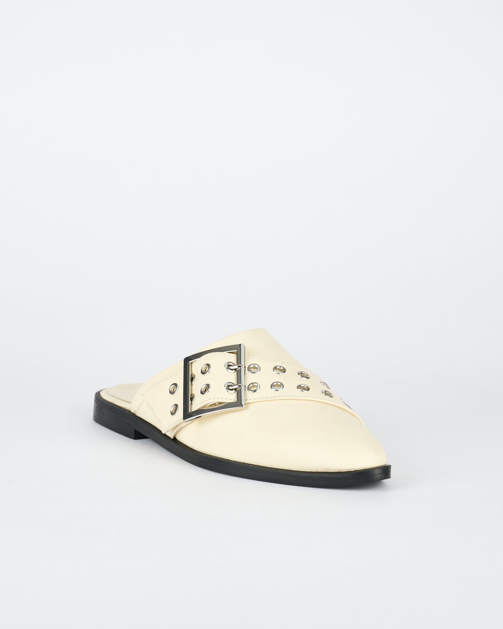 Wooster Slide Off White/Silver