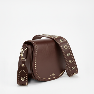 Saddle Bag Cocoa/Gold