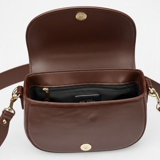 Saddle Bag Cocoa/Gold