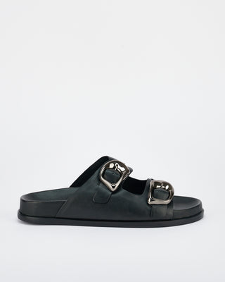 San Jose Footbed Black/Silver