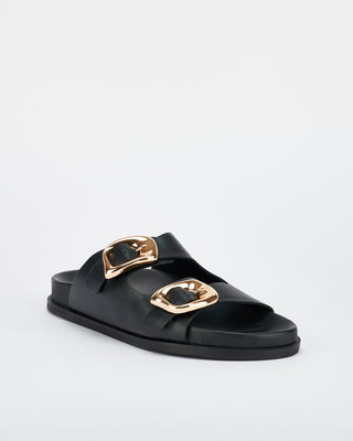 San Jose Footbed Black/Gold