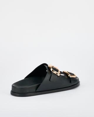 San Jose Footbed Black/Gold