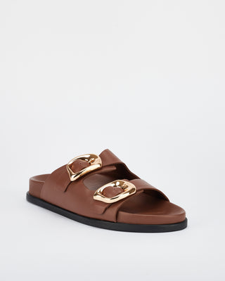 San Jose Footbed Cocoa/Gold