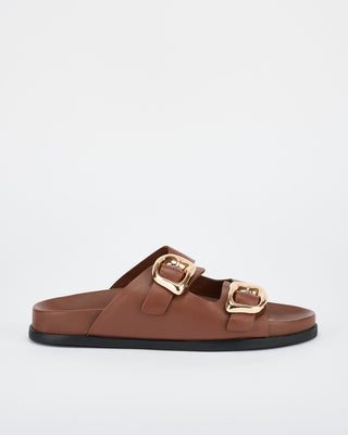 San Jose Footbed Cocoa/Gold