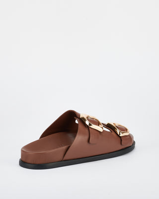 San Jose Footbed Cocoa/Gold