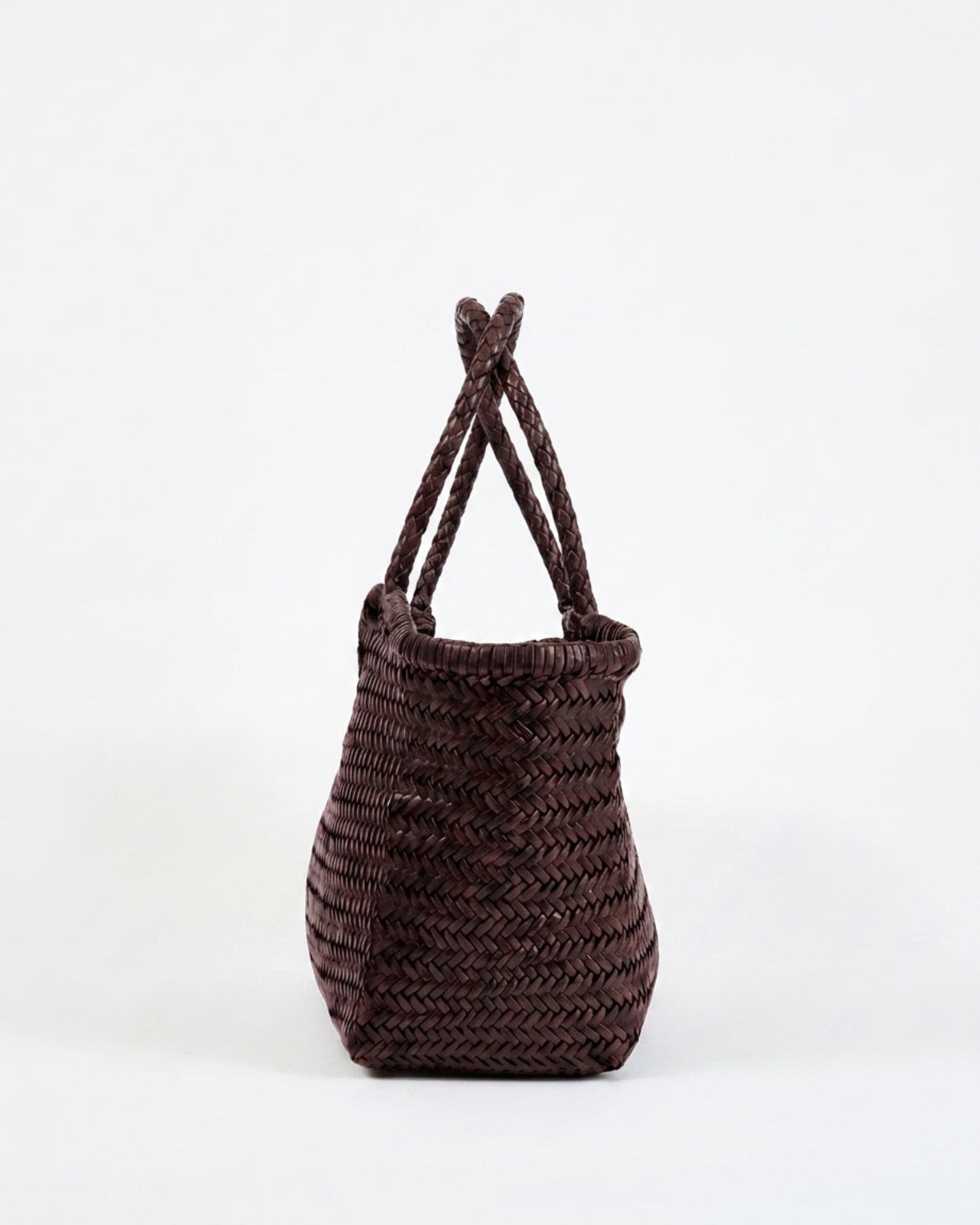 Solan Leather Tote Bag Mulberry