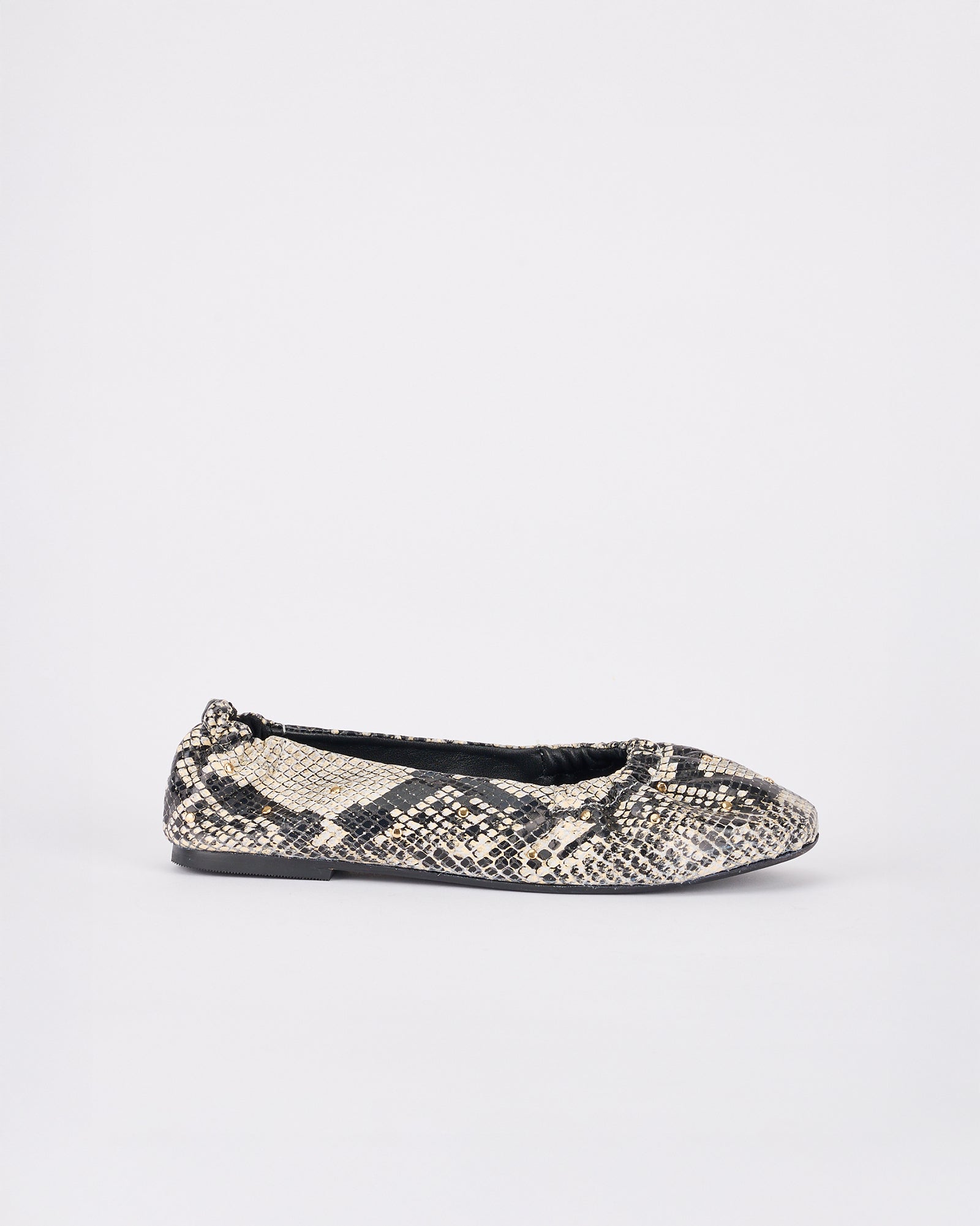 Montagine Ballet Flat Python / Gold