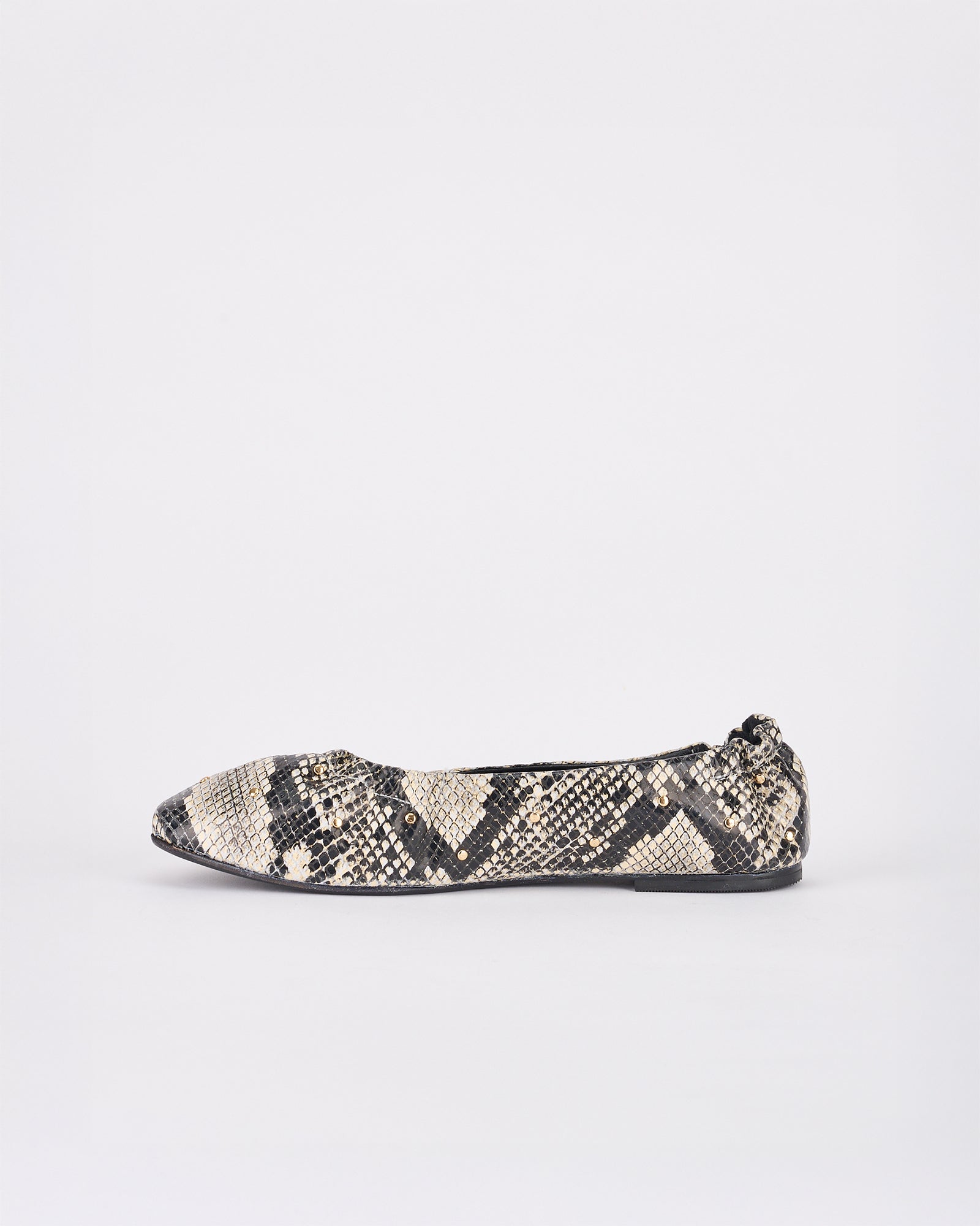 Montagine Ballet Flat Python / Gold