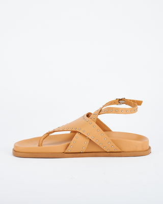 Faust Footbed Tan/Silver