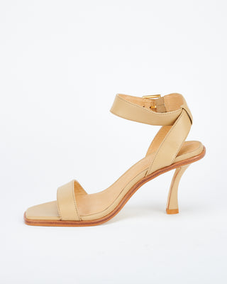 Lelu Heel Parchment/Gold