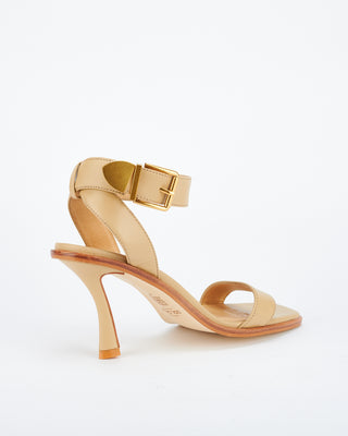 Lelu Heel Parchment/Gold