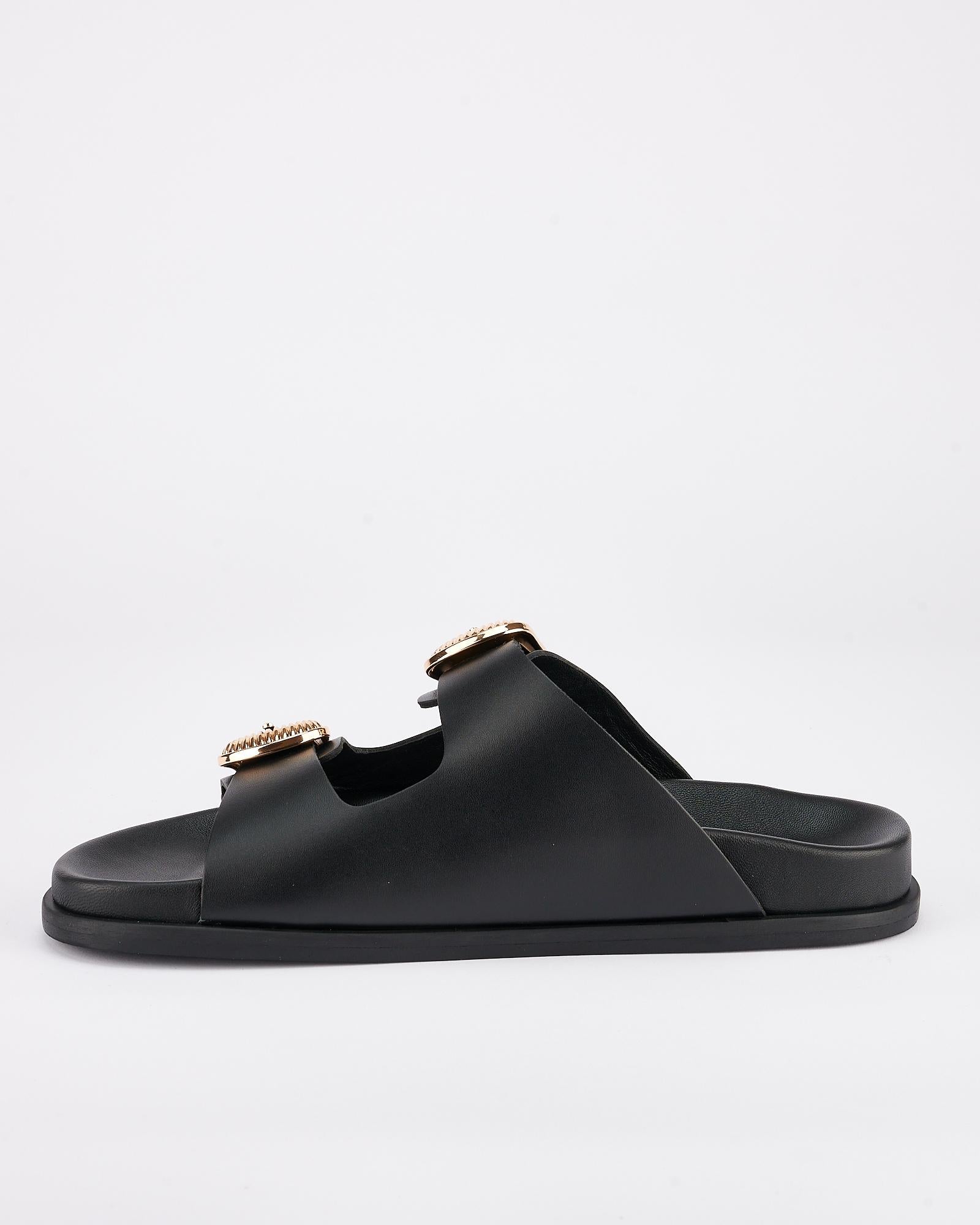 AMALFI FOOTBED BLACK