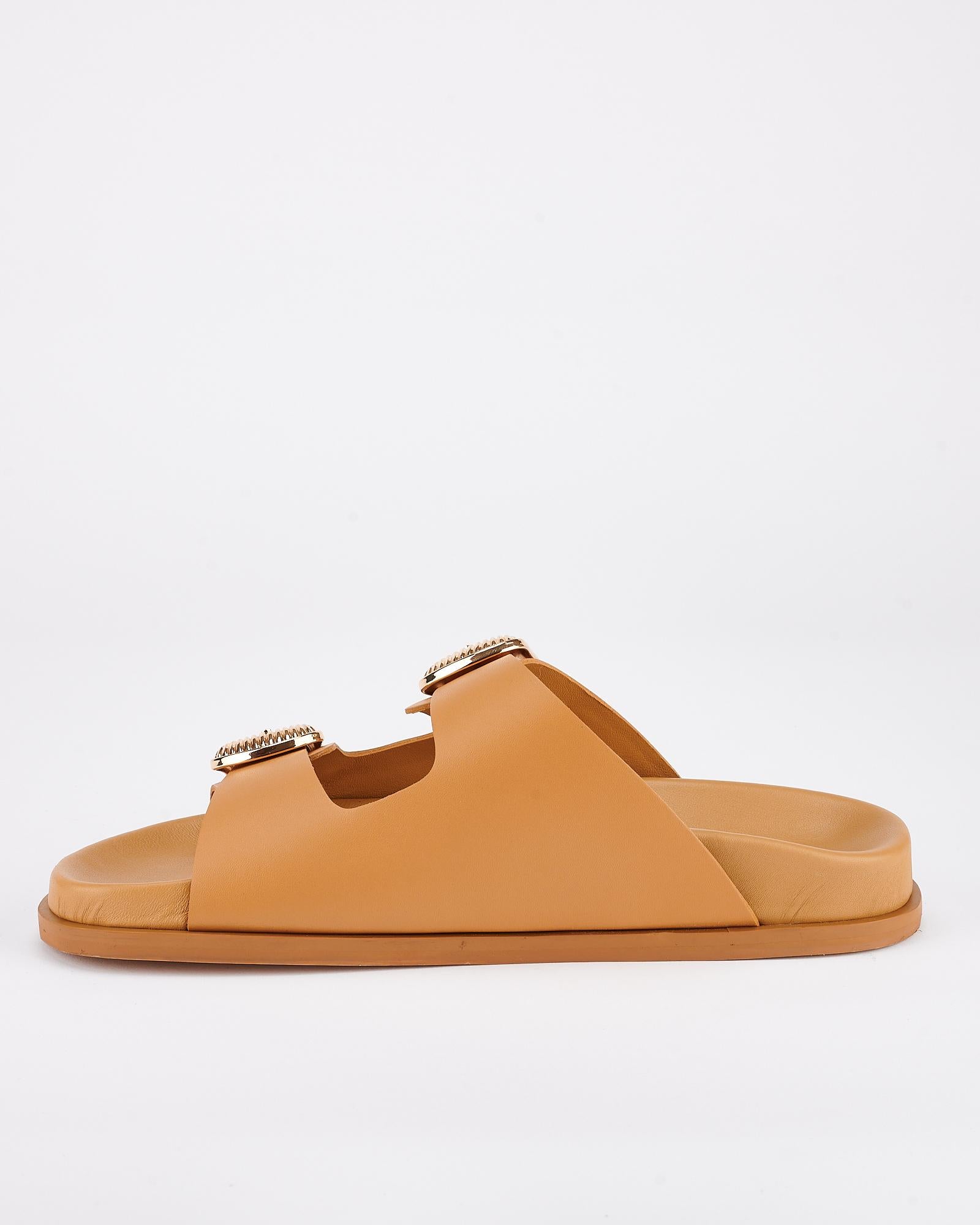 AMALFI FOOTBED TAN
