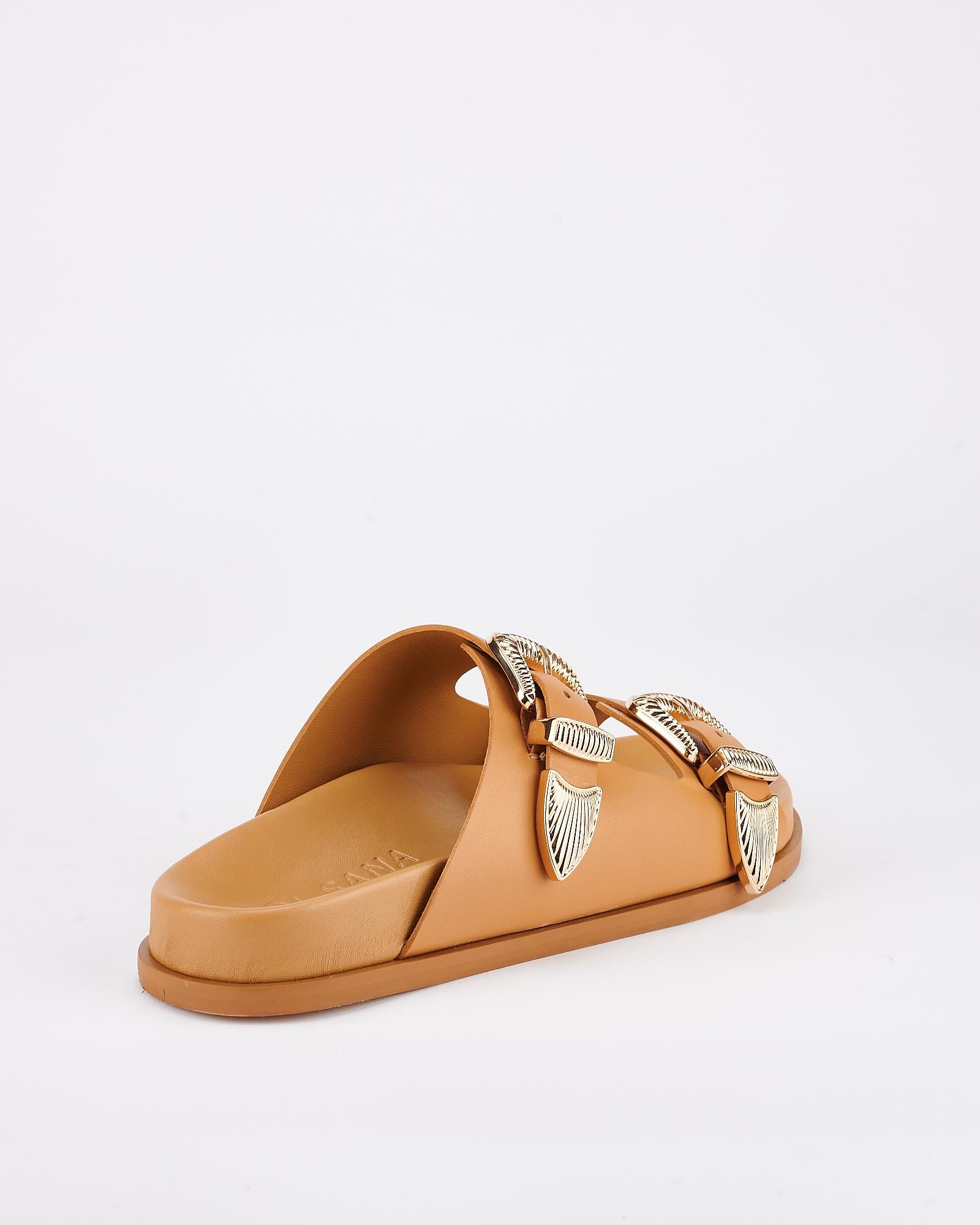 AMALFI FOOTBED TAN