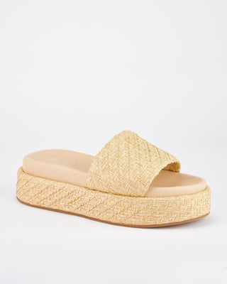 Dustin Flatform Natural Raffia