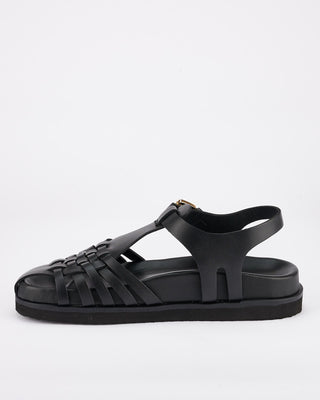 Fisherman Footbed Black