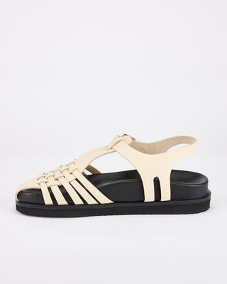 Fisherman Footbed Off white/Black