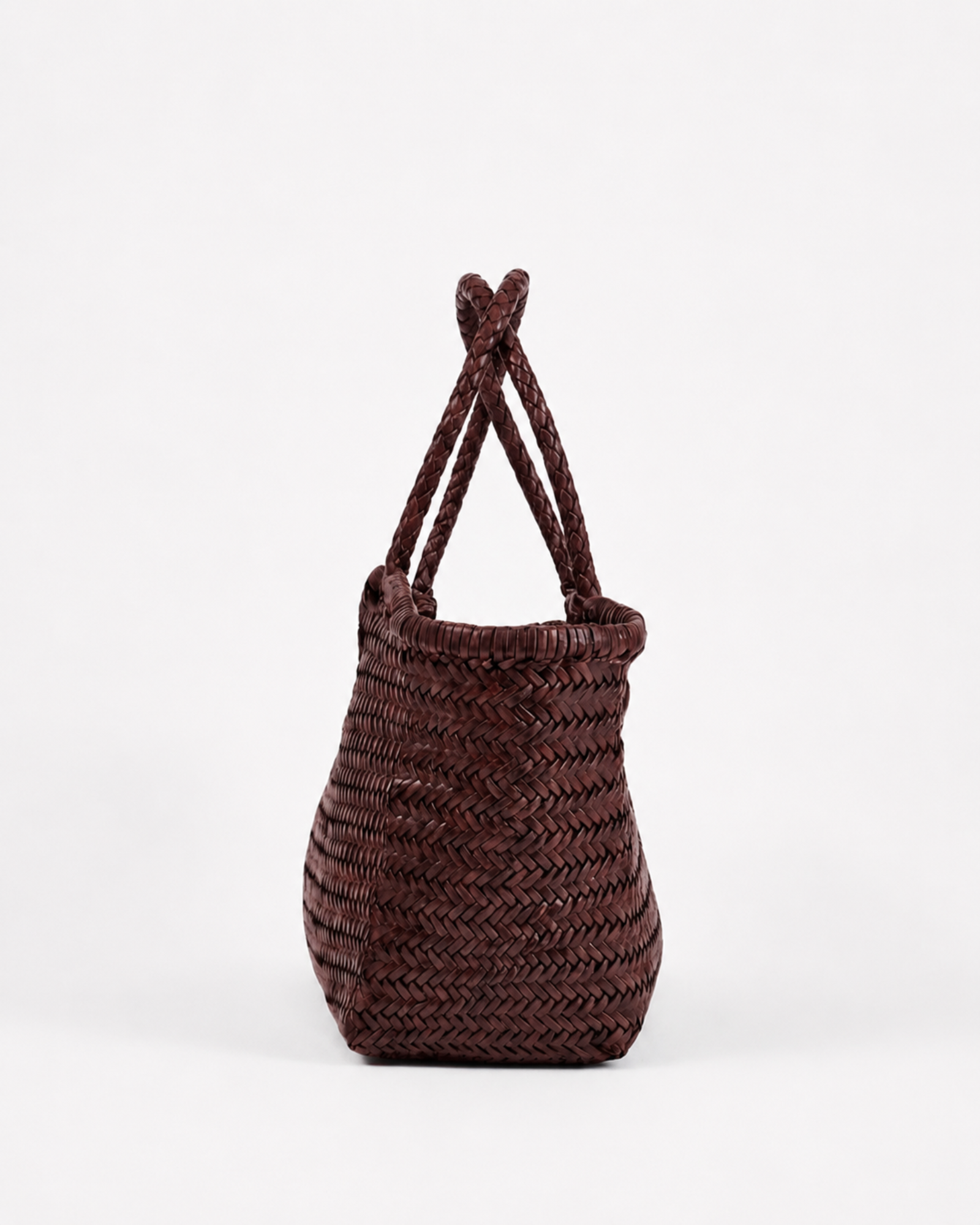 Solan Leather Tote Bag Mulberry