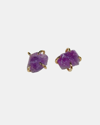 Sonite Earring Amethyst