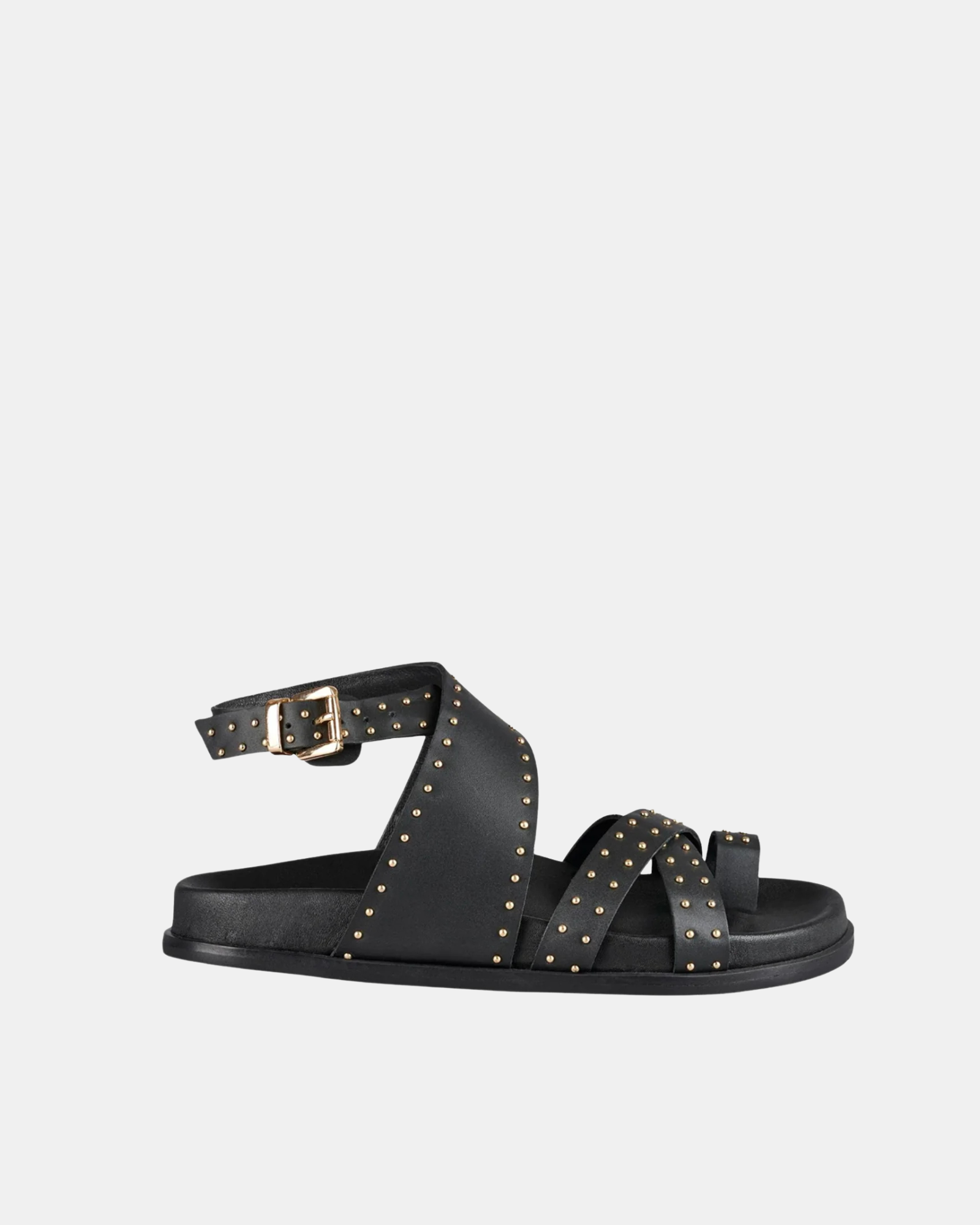 Vesper Footbed Black/Gold