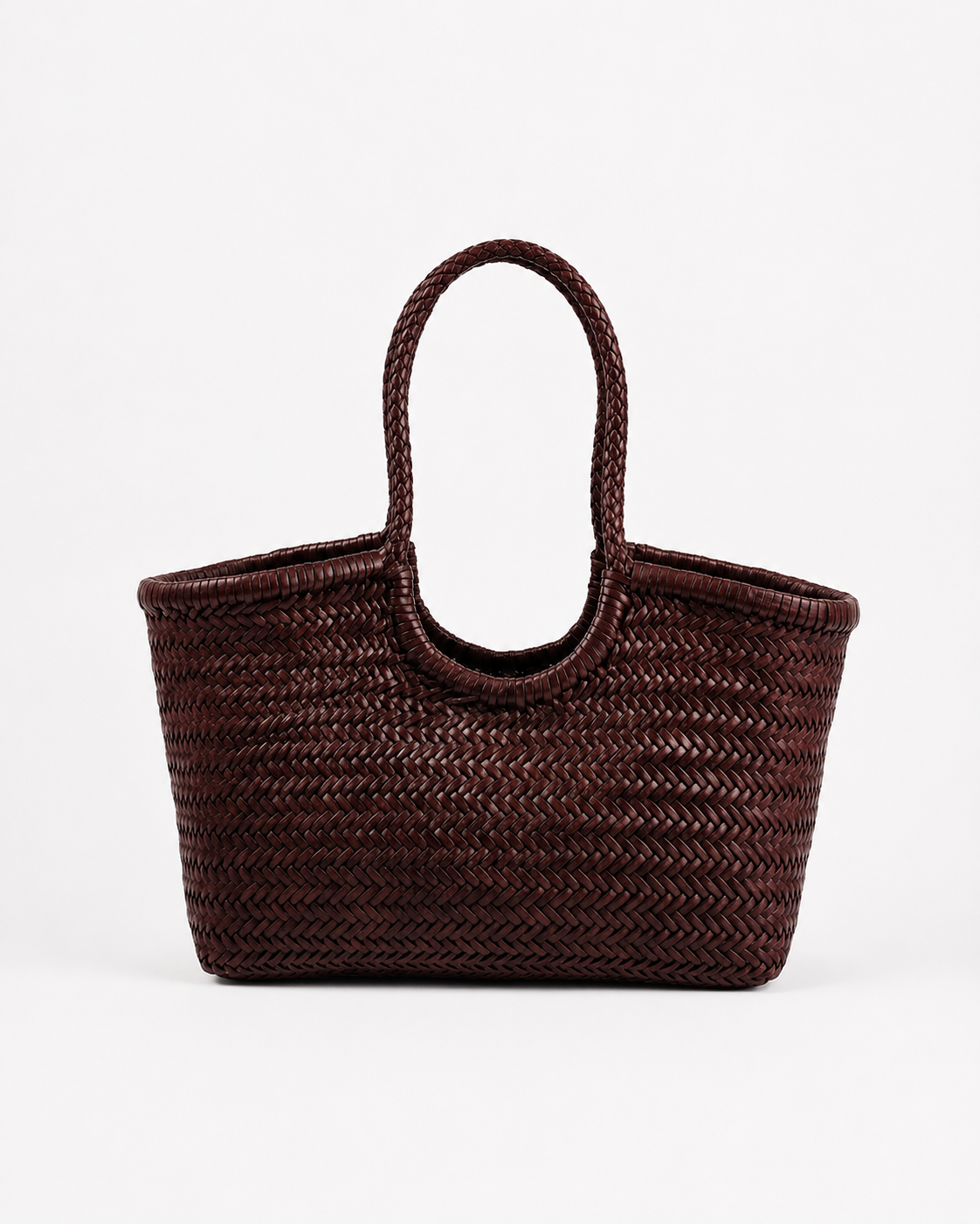 Solan Leather Tote Bag Mulberry