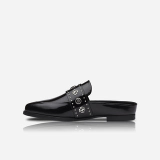 Tuesday Slide Patent Black/Silver