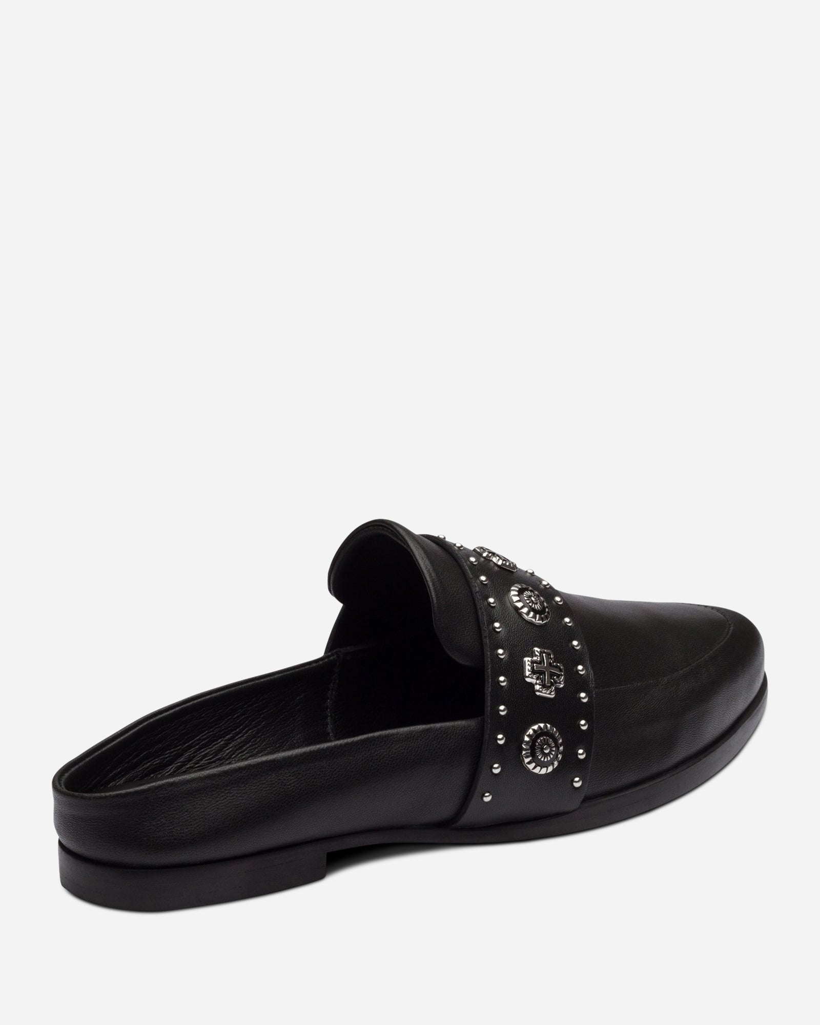 TUESDAY SLIDE BLACK/SILVER WESTERN