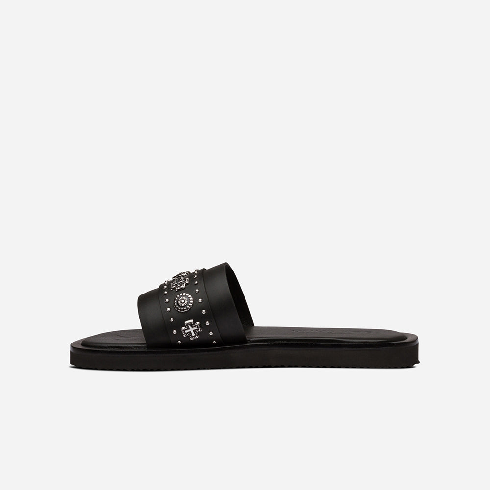 Cleo Slide Black/Silver