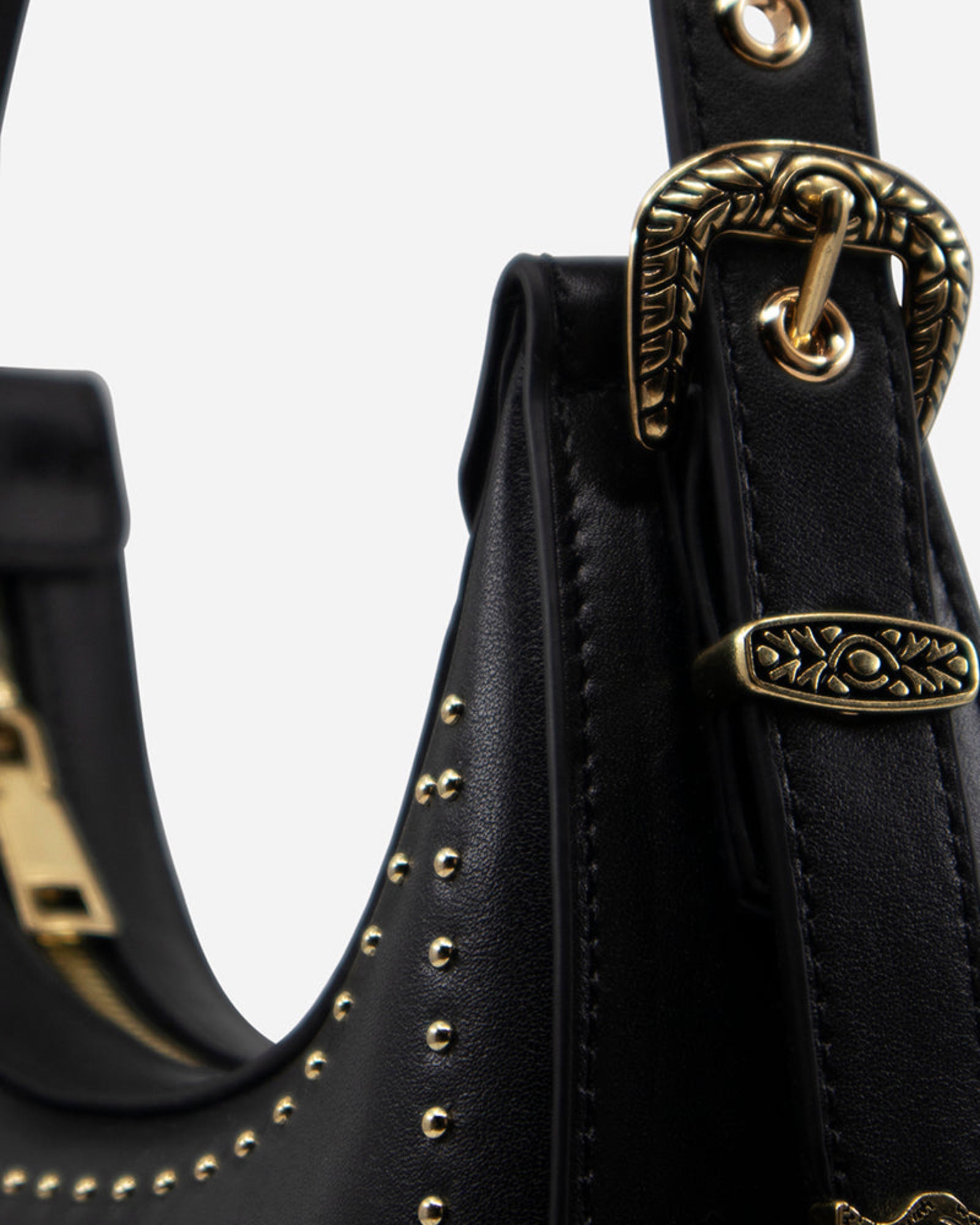 Crescent Bag Black/Gold