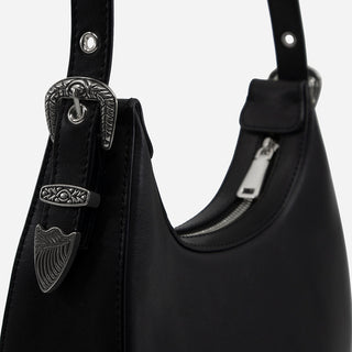 Crescent Bag Black/Silver