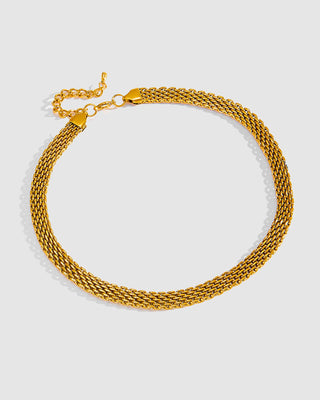 Mesh Necklace Gold