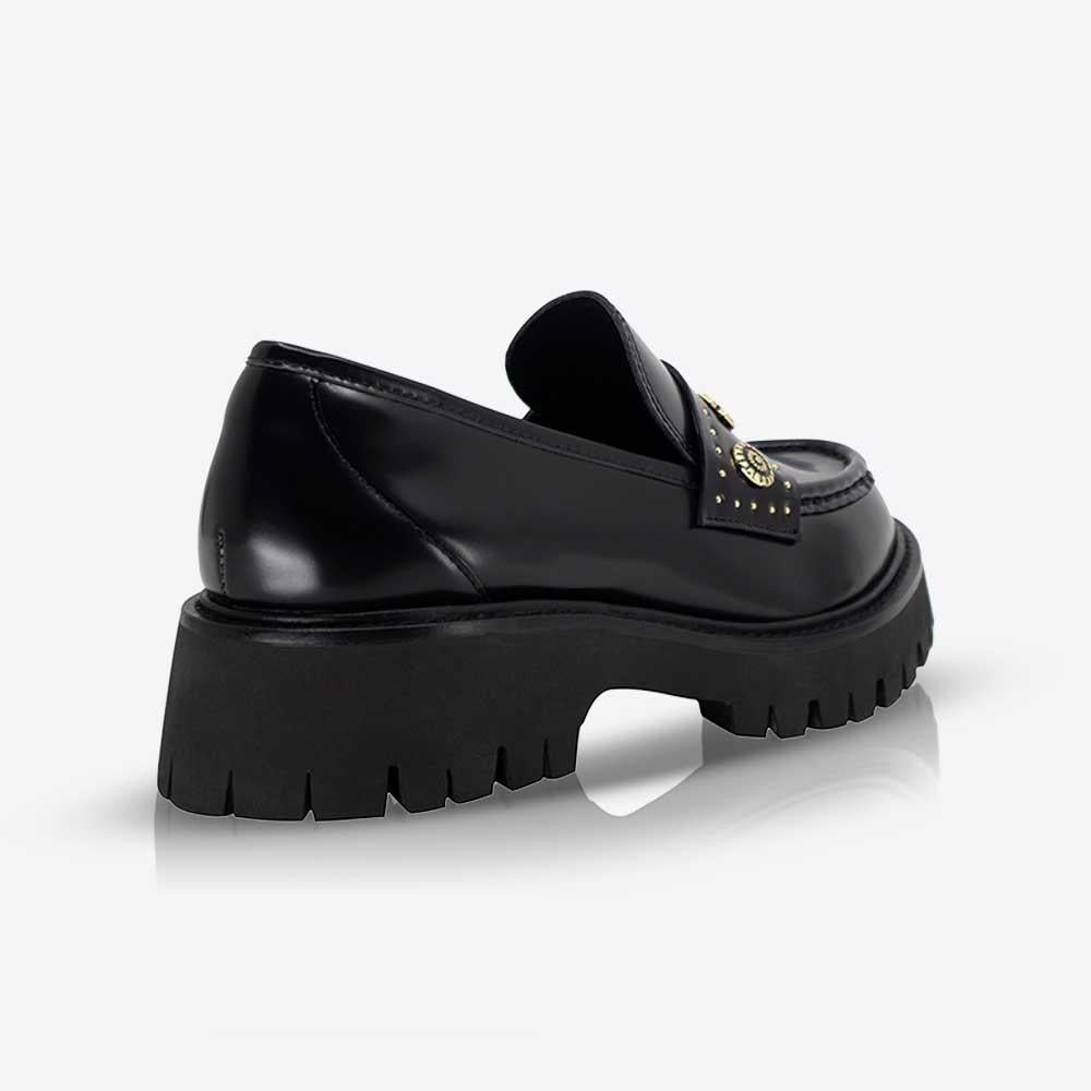 Maritime Loafer Black/Gold SOL SANA