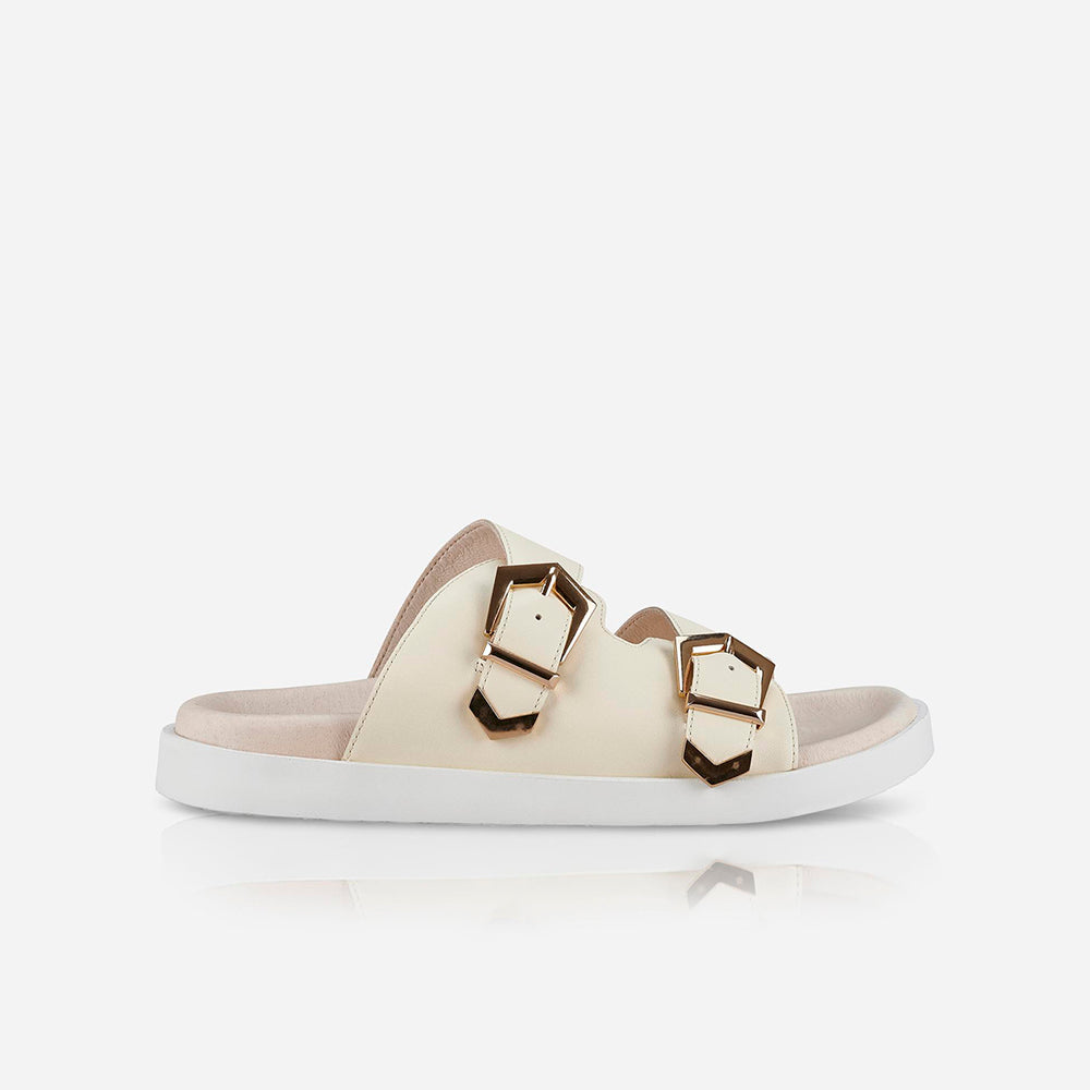 Mika Footbed Off White/Gold