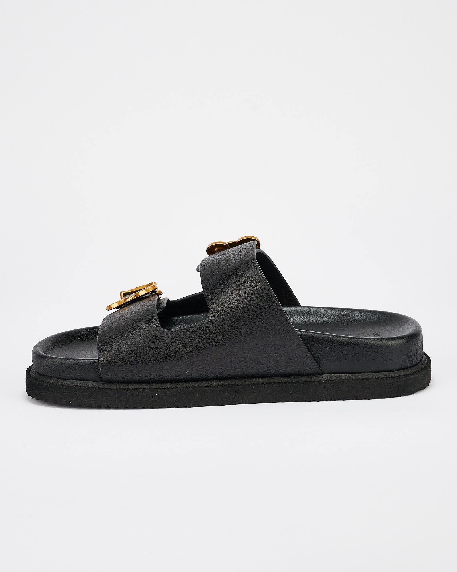 Scribe Footbed Black/Gold